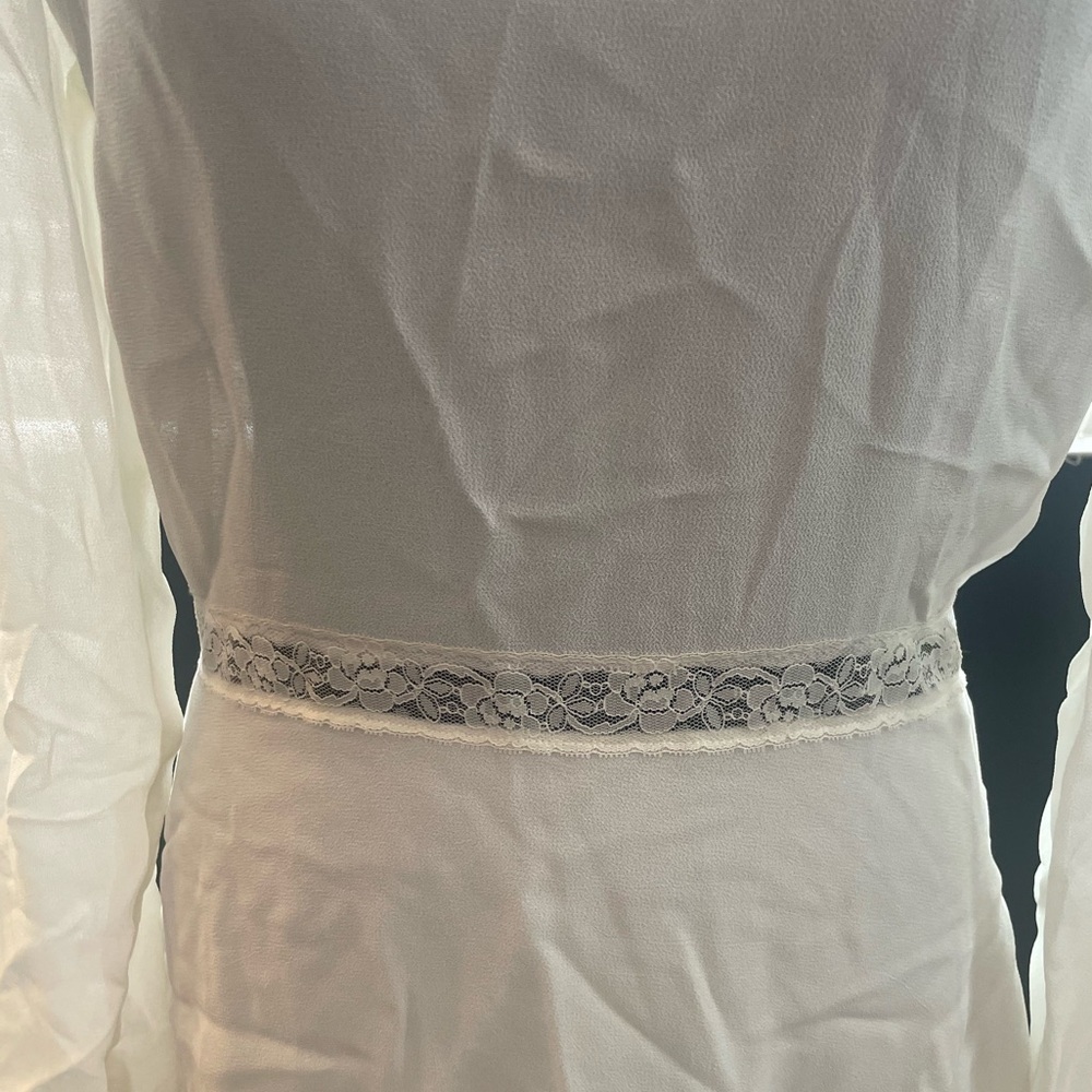 Reformation Dress, Cream, Size 8 - Picture 2 of 5